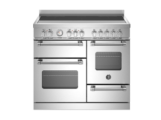 Picture of Bertazzoni Master 100cm Range Cooker XG Oven Induction Stainless Steel