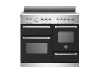 Picture of Bertazzoni Master 100cm Range Cooker XG Oven Dual Fuel Stainless Steel