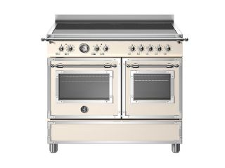 Picture of Bertazzoni Heritage 100cm Range Cooker Twin Oven Induction Ivory