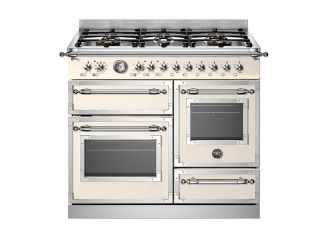 Picture of Bertazzoni Heritage 100cm Range Cooker XG Oven Dual Fuel Ivory