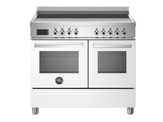 Picture of Bertazzoni Professional 100cm Range Cooker Twin Oven Induction Gloss White