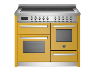 Picture of Bertazzoni Professional 110cm Range Cooker XG Oven Induction Gloss Yellow