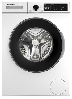 Picture of NordMende 9kg Washing Machine 1400 Spin White + Antibacterial Coating + BDLC Motor