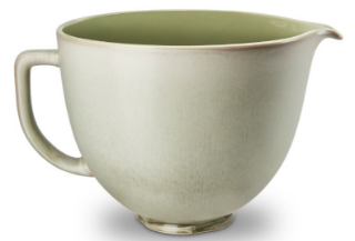 Picture of KitchenAid 4.7L Ceramic Mixing Bowl Sage Leaf