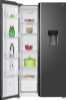 Picture of TCL Free Standing Side-by-Side Refrigerator Water Dispenser Quartz Grey