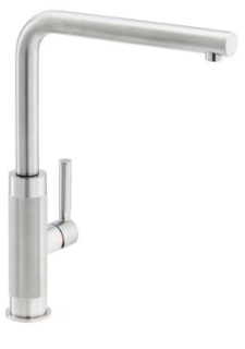 Picture of Franke Tessuto L Swivel Side Spout Décor Steel