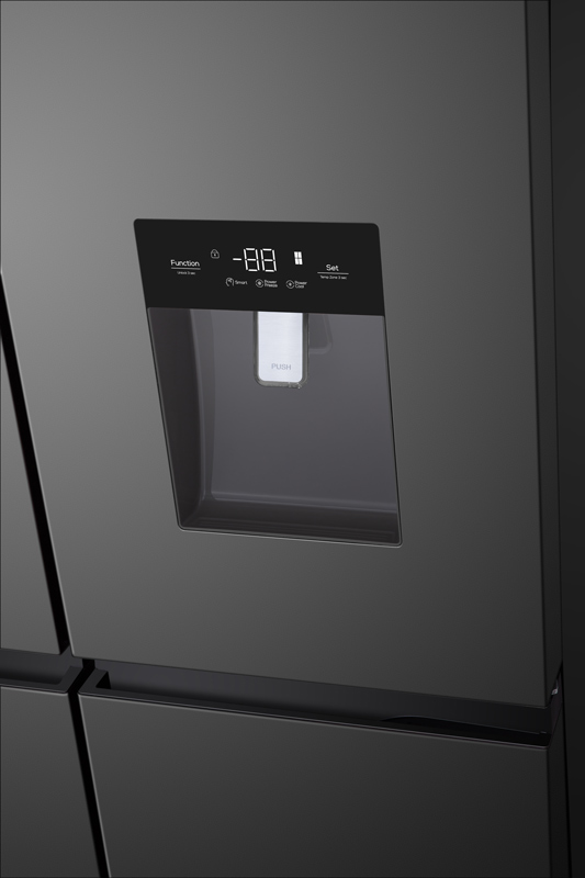 Gowan Home. TCL Free Standing 4 Door Fridge Freezer Water Dispenser