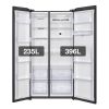 Picture of TCL Free Standing Side-by-Side Refrigerator Quartz Grey