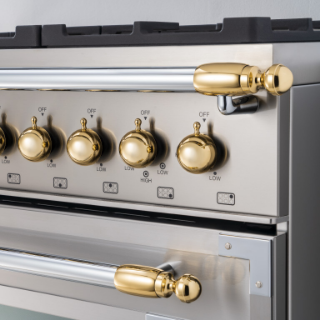 Picture of Bertazzoni Heritage Series Gold Kit for Cooker & Hood