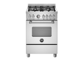 Picture of Bertazzoni  Master 60cm Cooker Single Oven Dual Fuel Stainless Steel
