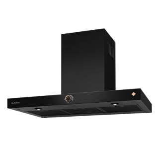 Picture of De Dietrich 90cm Box Hood  Black 