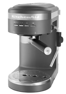 Picture of KitchenAid Range Espresso Machine Charcoal Grey