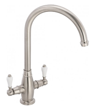 Picture of Franke Gloriana Classic Twin Lever Décor Steel
