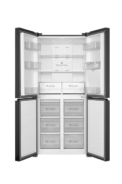 Picture of TCL F/S Cross Door 466L Fridge Freezer Water Dispenser Quartz Grey