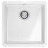 Picture of Franke Kubus Single Bowl Undermounted Sink Ceramic Glossy White
