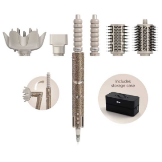 Picture of Shark FlexStyle Sparkle Champagne Diamond Limited Edition 5-in-1 Air Styler and Hair Dryer Gift Set