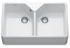 Picture of Franke Belfast Twin Bowl Sink White Ceramic