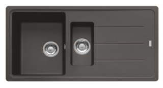 Picture of Franke Basis 1.5 Bowl Sink Reversible Fragranite Slate Grey