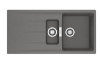Picture of Franke Centro 1.5 Bowl Fragranite Inset Sink Stone Grey