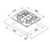 Picture of Franke  Maris Gas on Metal Hob