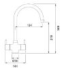 Picture of Franke Athena Swan Neck Tap Chrome