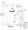 Picture of Franke Atlas Neo L Spout Pull Out Nozzle Copper