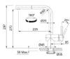 Picture of Franke Atlas Sensor Pull-Out Nozzle Tap Stainless Steel