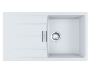Picture of Franke Centro Single Bowl Inset Sink Reversible Fragranite Polar White