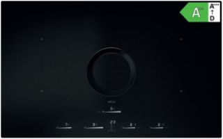 Picture of Elica 83cm NikolaTesla SWITCH GLOW EVO Aspirating Induction Hob - Recycling Plinth-out Included in a Separate Box