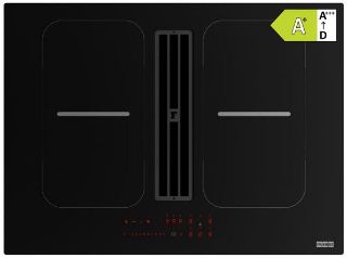 Picture of Franke 70cm Smart 2gether Blacklines Recycled Aspirating Induction Hob - Plinth Out Venting