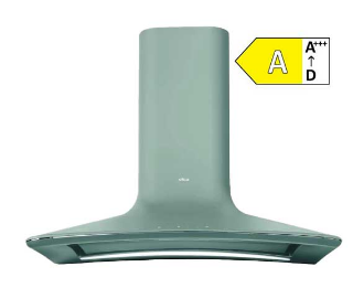 Picture of Elica 85cm Sweet Chimney Hood Sage + CAM