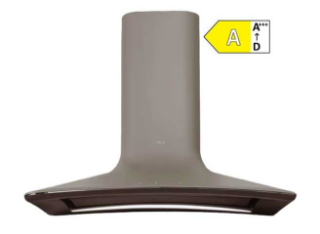 Picture of Elica 85cm Sweet Chimney Hood Taupe