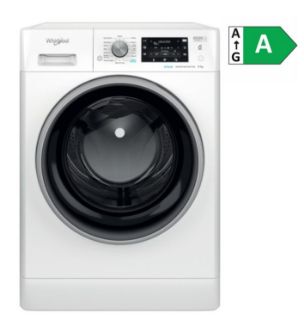 Picture of Whirlpool Freestanding 9KG Freshcare Facelift Washing Machine White A-20% Energy Rating