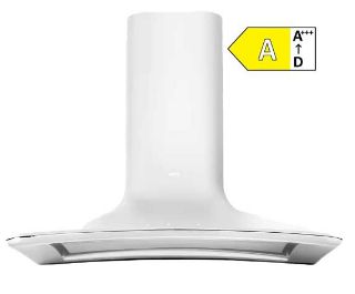 Picture of Elica 85cm Sweet Deco Chimney Hood Matt White