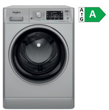 Picture of Whirlpool Freestanding 9KG Freshcare Facelift Washing Machine Gunmetal A-20% Energy Rating
