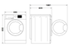 Picture of Whirlpool Freestanding 10KG Freshcare Facelift Washing Machine White A-20% Energy Rating