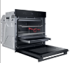 Picture of Whirlpool Built In W7 Pyro And Hydro Clean Oven With Airfry And High Heat Pizza Black