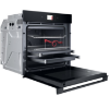Picture of Whirlpool Built In W9 Pyro And Hydro Clean Oven With Connectivity Airfry And High Heat Pizza Black