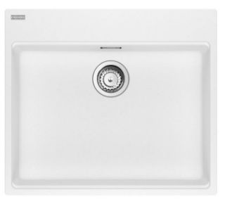 Picture of Franke Maris CARE Single Bowl Undermounted Sink Fragranite Polar White 596mm