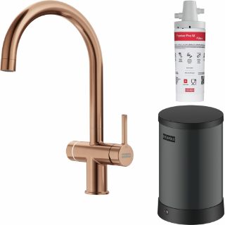 Picture of Franke Maris Water Hub 3-in-1 Electronic Matt Copper 4L Tank 