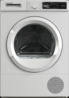 Picture of NordMende F/S 10kg Condenser Tumble Dryer with Heat Pump White E Energy Rated