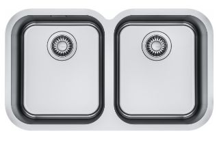 Picture of Franke Smart Twin Bowl Sink 762mm Stainless Steel 