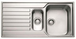 Picture of Franke Spark 1.5 Bowl Inset Sink Reversible Stainless Steel Waste Incl