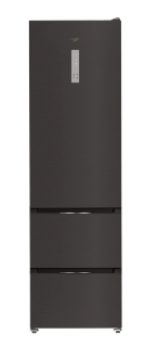 Picture of Whirlpool 60cm Freetanding Dual Door with Freezer Drawers No Frost Fridge Freezer Dark Inox
