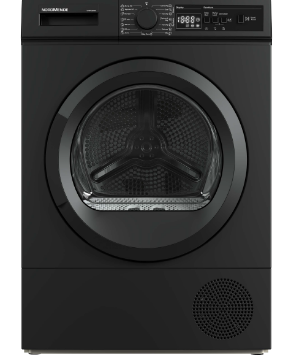 Picture of NordMende Freestanding 8kg Heat Pump Tumble Dryer Matt Black E Energy Rated