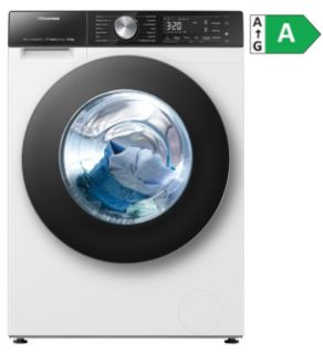 Picture of Hisense 10kg Freestanding Washing Machine 1400rpm LED Display White