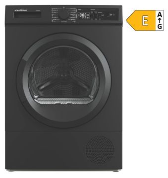 Picture of NordMende Freestanding 8kg Heat Pump Tumble Dryer Dark Inox E Energy Rated