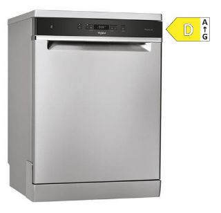 Picture of Whirlpool F/S 60cm Dishwasher Stainless Steel