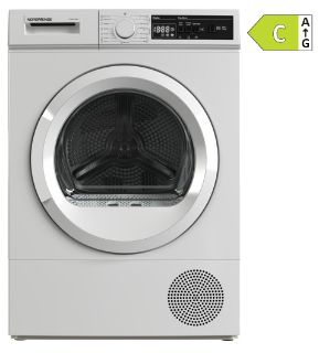 Picture of NordMende 10kg Heat Pump Tumble Dryer White C Energy Rated