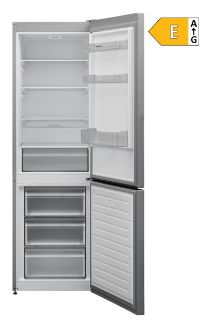 Picture of NordMende 60cm Freestanding 186cm Low Frost Fridge Freezer Silver